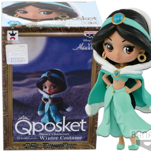 Disney Q Posket Petit Winter Costume Jasmine - Fugitive Toys