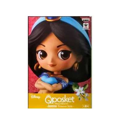 Disney Q Posket Princess Style Jasmine (Blue) - Fugitive Toys