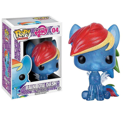 My Little Pony Pop! Vinyl Figures Glitter Rainbow Dash [4] - Fugitive Toys