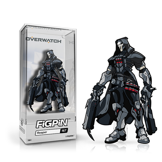 Overwatch: FiGPiN Enamel Pin Reaper [167] - Fugitive Toys