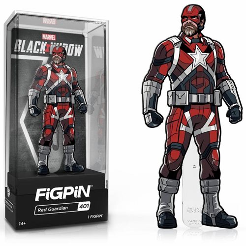 Marvel Black Widow: FiGPiN Enamel Pin Red Guardian [401] - Fugitive Toys