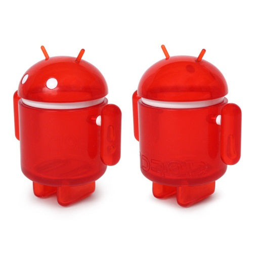 Android Mini Collectible Big Box Edition Vinyl Figure [Translucent Ruby] - Fugitive Toys
