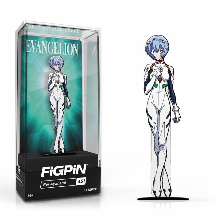 Evangelion: FiGPiN Enamel Pin Rei Ayanami [451] - Fugitive Toys