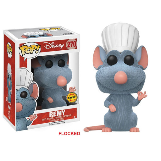Disney Pop! Vinyl Figure Flocked Remy (Chase) [Ratatouille] - Fugitive Toys