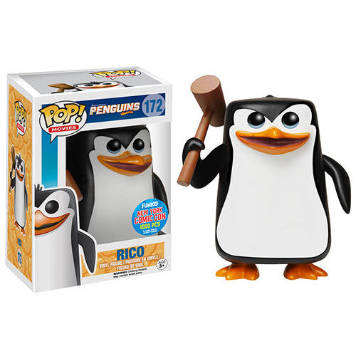 Movies Pop! Vinyl Figure Rico with Mallet [Penguins of Madagascar] NYCC 2015 Exclusive - Fugitive Toys