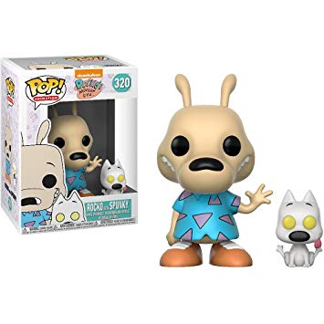 Rocko's Modern Life Pop! Vinyl Figure Rocko and Spunky [320] - Fugitive Toys