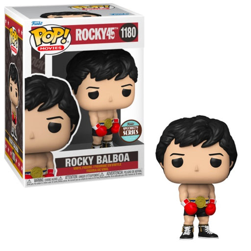 Rocky 45th Pop! Vinyl Figure Rocky Balboa with Gold Belt (Specialty Series) [1180] - Fugitive Toys
