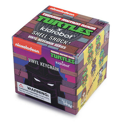 Kidrobot x Teenage Mutant Ninja Turtles Shell Shock Vinyl Keychain: (1 Blind Box) - Fugitive Toys