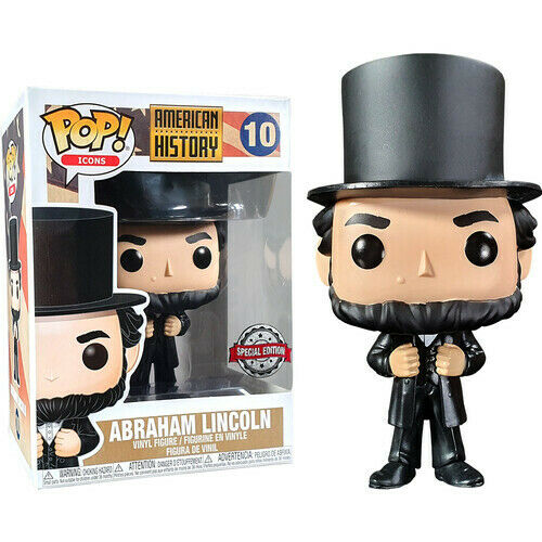 American History Pop! Vinyl Figure Abraham Lincoln [10] - Fugitive Toys