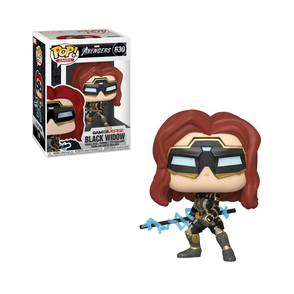 Marvel Avengers Game Pop! Vinyl Figure Black Widow [630] - Fugitive Toys