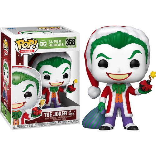 DC Holiday Pop! Vinyl Figure Joker as Santa [358] - Fugitive Toys