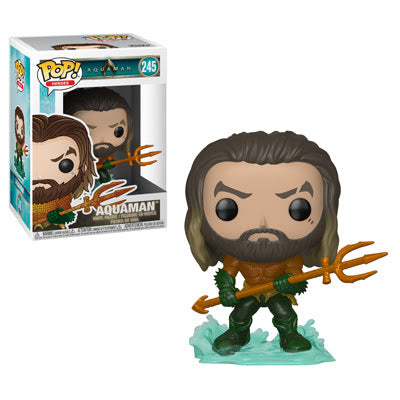 Aquaman Pop! Vinyl Figure Aquaman in Hero Suit [245] - Fugitive Toys