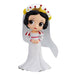 Disney Princess Q Posket Snow White Dreamy Style (White Dress) - Fugitive Toys
