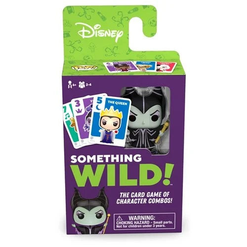 Disney Something Wild Pop! Card Game Villains Maleficent - Fugitive Toys