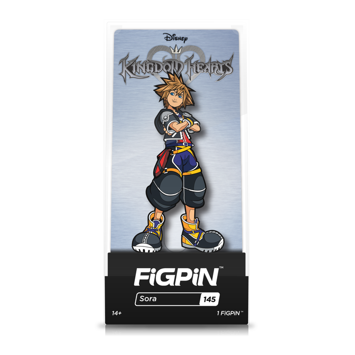 Disney Kingdom Hearts: FiGPiN Enamel Pin Sora [145] - Fugitive Toys