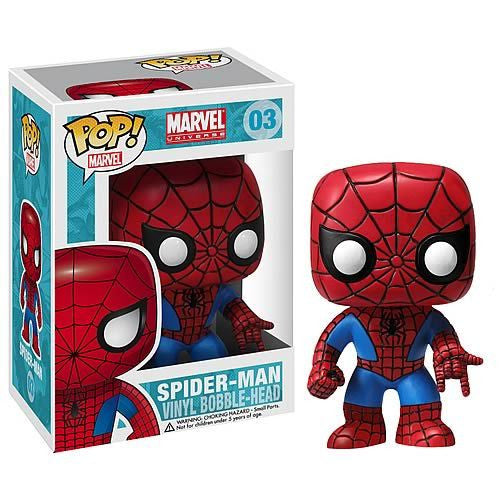 Marvel Pop! Vinyl Bobblehead Spider-man [03] - Fugitive Toys