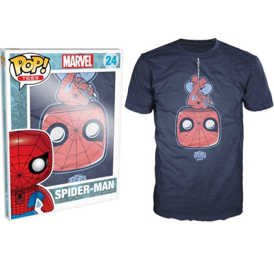 Pop! Tees Marvel Spider-Man [24] - Large - Fugitive Toys