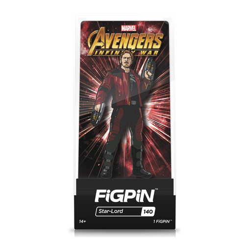Avengers Infinity War: FiGPiN Enamel Pin Starlord [140] - Fugitive Toys