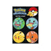 Loungefly x Pokemon Button Pin 4-Pack Starters Set - Fugitive Toys