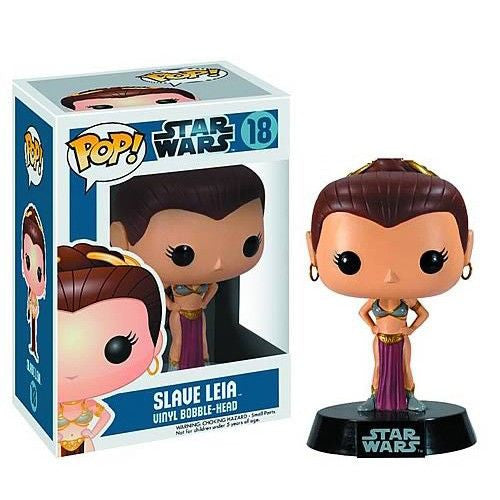 Star Wars Pop! Vinyl Bobblehead Slave Leia [18] - Fugitive Toys
