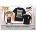 Star Wars The Mandalorian Pop! Tees Luke Skywalker with Grogu Pop & Tee - XL - Fugitive Toys