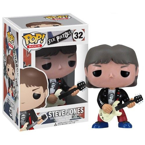 Rocks Pop! Vinyl Figure Steve Jones [Sex Pistols] [32] - Fugitive Toys