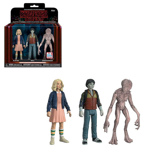Stranger Things Collectible Action Figure 3-Pack [2017 Fall Convention Exclusive] - Fugitive Toys