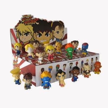 Kidrobot Street Fighter Mini Series 1 (Case of 20) - Fugitive Toys