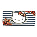 Loungefly x Hello Kitty Striped Metallic Tri-Fold Wallet - Fugitive Toys