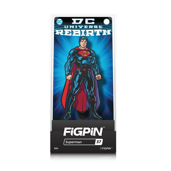 DC Comics Rebirth: FiGPiN Enamel Pin Superman [37] - Fugitive Toys