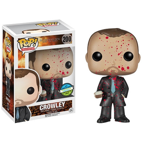 Supernatural Pop Vinyl Figure Blood Splattered Crowley