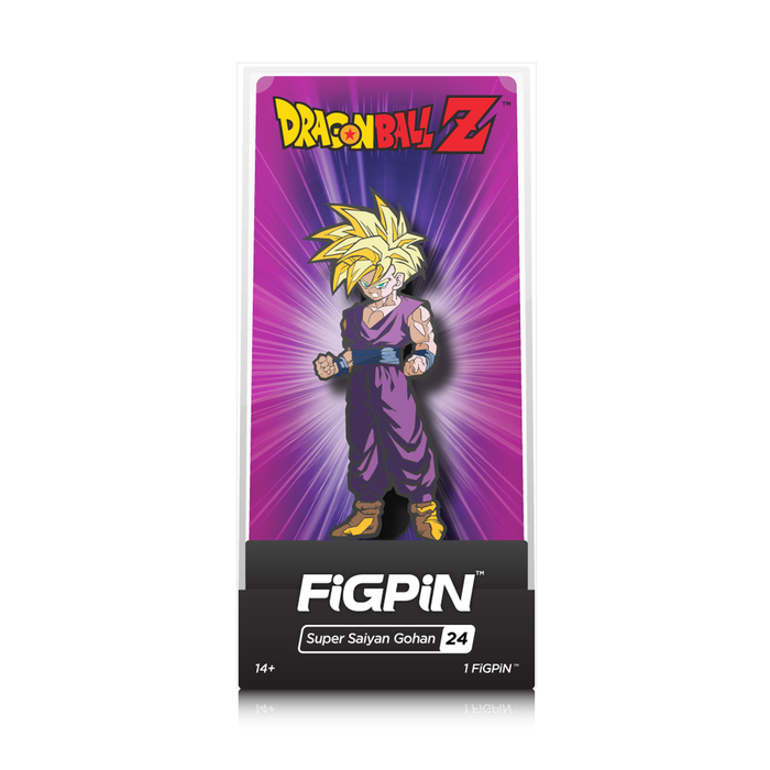 Dragon Ball Z: FiGPiN Enamel Pin Super Saiyan Gohan [24] - Fugitive Toys