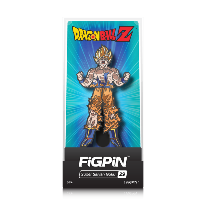 Dragon Ball Z: FiGPiN Enamel Pin Super Saiyan Goku [29] - Fugitive Toys