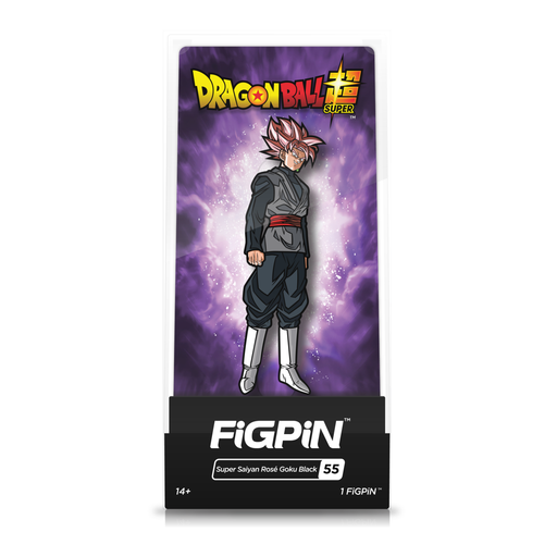 Dragon Ball Super: FiGPiN Enamel Pin Super Saiyan Rose Goku Black [55] - Fugitive Toys