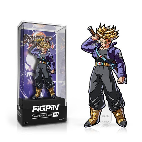 Dragon Ball FighterZ: FiGPiN Enamel Pin Super Saiyan Trunks [175] - Fugitive Toys