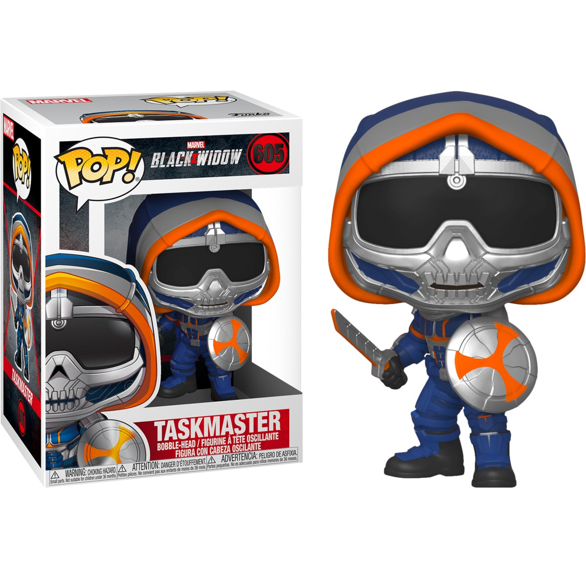 Black Widow Pop! Vinyl Figure Taskmaster [605] - Fugitive Toys