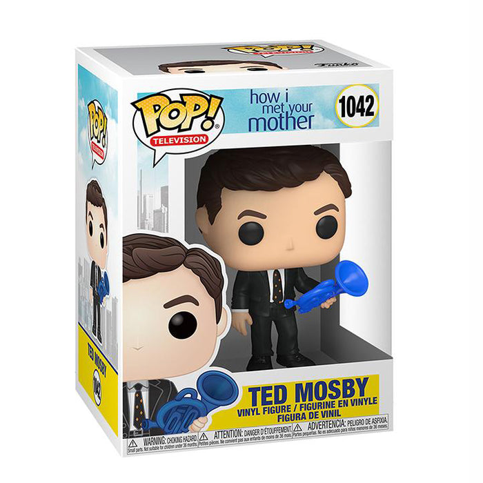 How I Met Your Mother Pop! Vinyl Figure Ted Mosby with Blue French Horn [1042] - Fugitive Toys