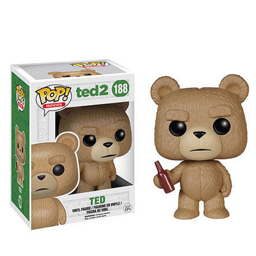Movies Pop! Vinyl Figure Ted with Beer Bottle [Ted 2] - Fugitive Toys