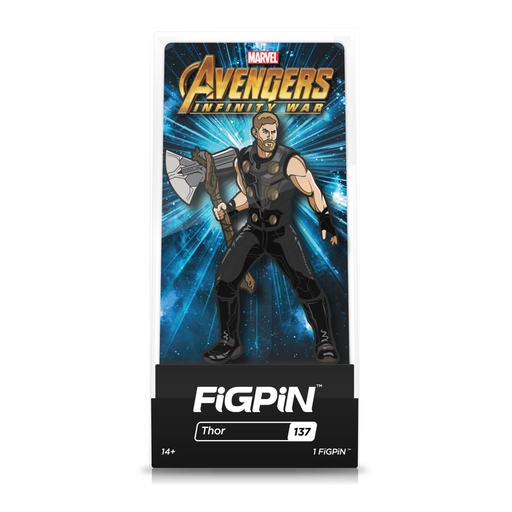 Avengers Infinity War: FiGPiN Enamel Pin Thor [137] - Fugitive Toys