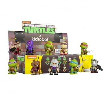 Kidrobot x Teenage Mutant Ninja Turtles Blind Box Mini Series: (1 Blind Box) - Fugitive Toys