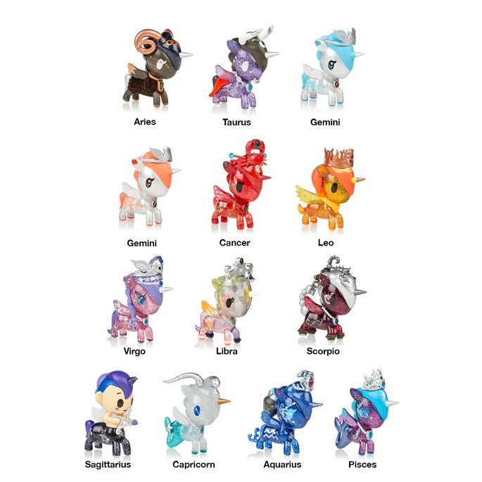 Tokidoki Zodiac Unicorno: (1 Blind Box) - Fugitive Toys