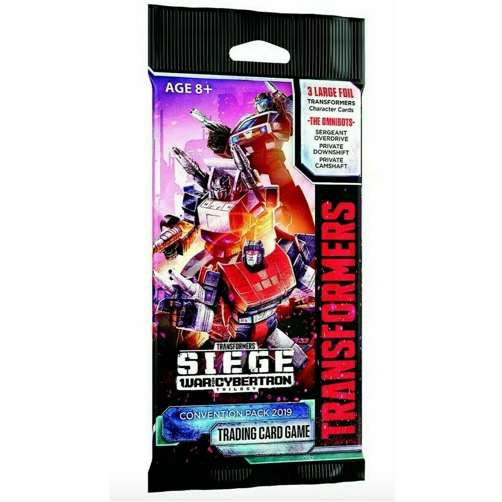 Transformers Siege War for Cybertron Convention Pack Trading Card Game
