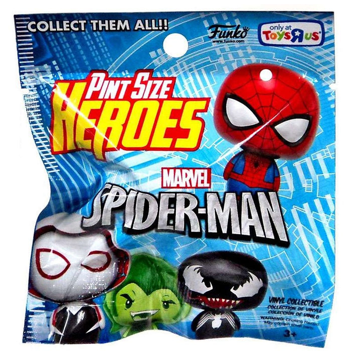 Funko Pint Size Heroes Marvel Spider-man [Toys R Us Exclusive]: (1 Blind Pack) - Fugitive Toys