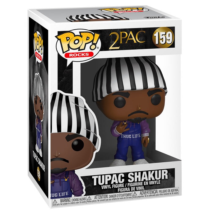Rocks Pop! Vinyl Figure Tupac Shakur (Thug Life Overalls) [159 ...