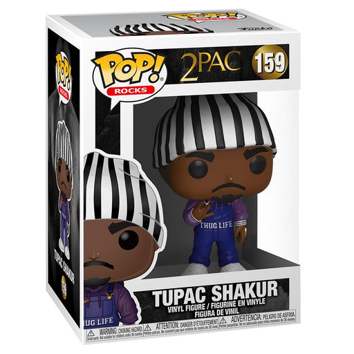 Rocks Pop! Vinyl Figure Tupac Shakur (Thug Life Overalls) [159] - Fugitive Toys