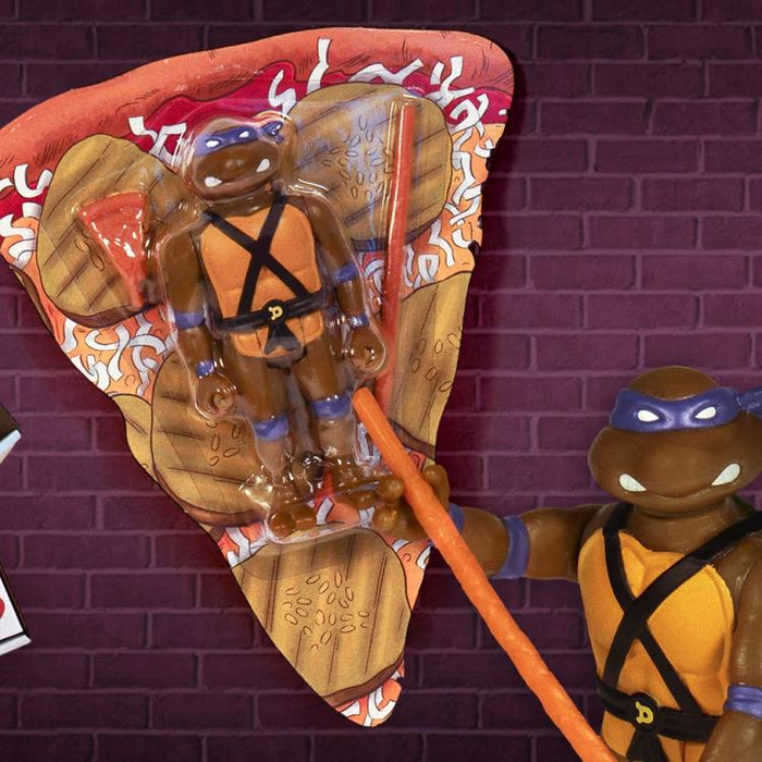 Super7 Teenage Mutant Ninja Turtles Pizza Box Set 4 ReAction Figures [2019 SDCC] - Fugitive Toys