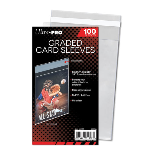 Ultra Pro Graded Card Sleeves (100 Pieces) - Fugitive Toys