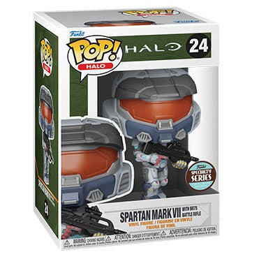 Halo Infinite Pop! Vinyl Figure Spartan Mark VII w/BR75 Battle Rifle (Specialty Series) [24] - Fugitive Toys