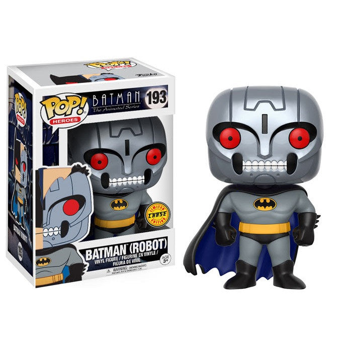 Batman the Animated Series Pop! Vinyl Figure Batman Robot (Chase) [193] - Fugitive Toys