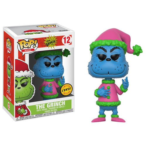 Books Pop! Vinyl Figure The Grinch (Chase) [Dr. Seuss The Grinch] [12] - Fugitive Toys